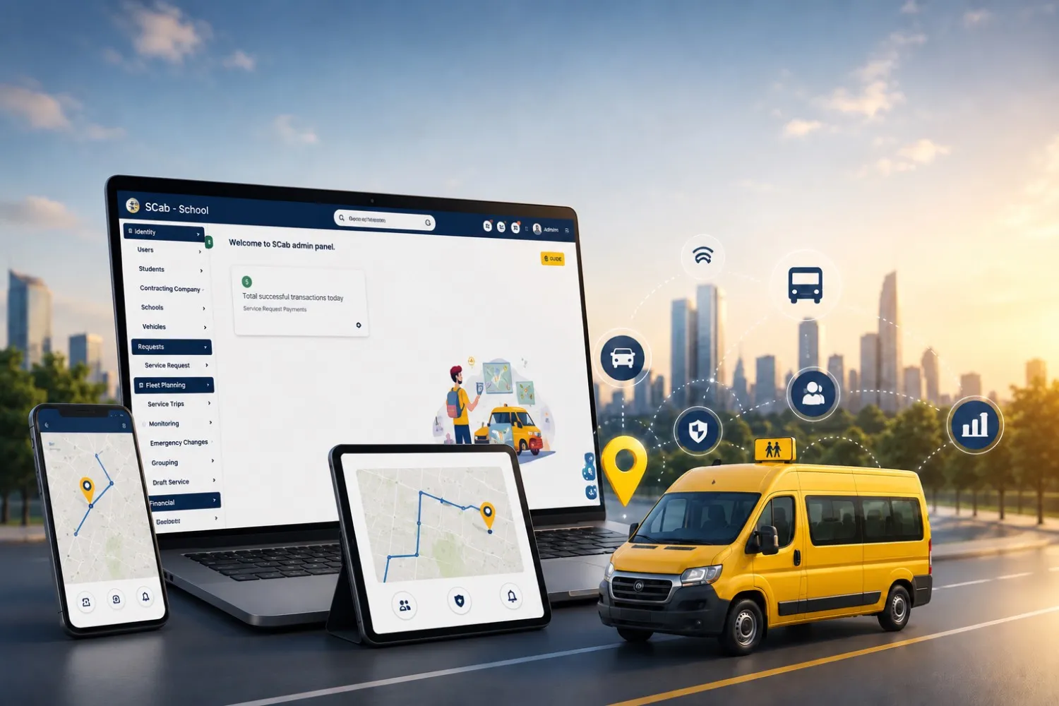 اسکرین‌شات اپلیکیشن موبایل اسکب در سال ۱۴۰۱